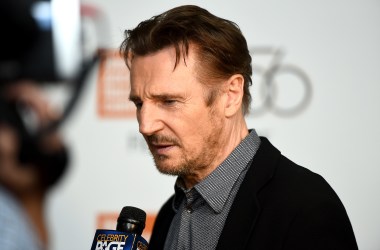 Liam Neeson attends Netflix's 'The Ballad of Buster Scruggs' NYFF Red Carpet Premiere at Alice Tully Hall on October 4th, 2018, in New York City.